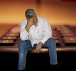 worried man